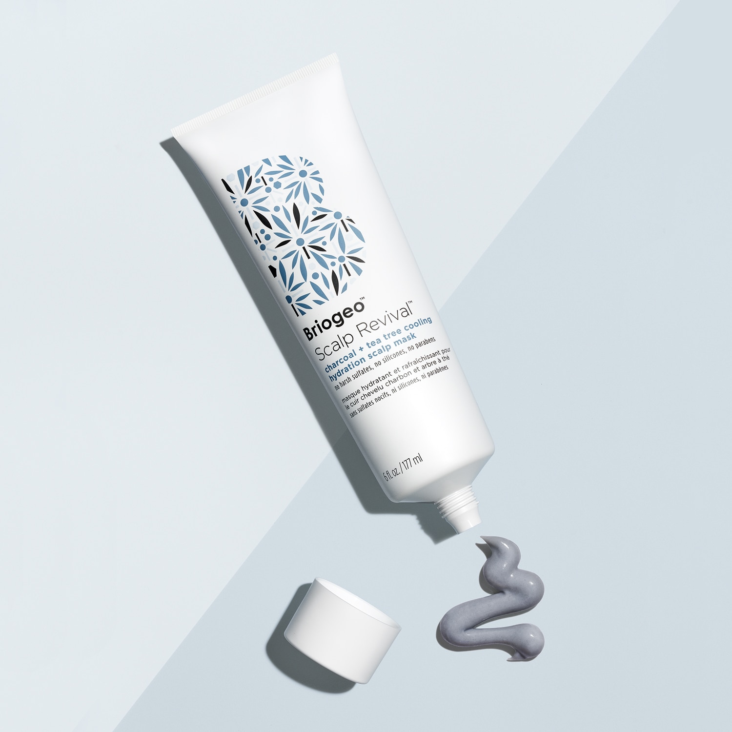 SCALP REVIVAL CHARCOAL + TEA TREE COOLING HYDRATION MASK FOR DRY, ITCHY SCALP (MASCARILLA CAPILAR HIDRATANTE)